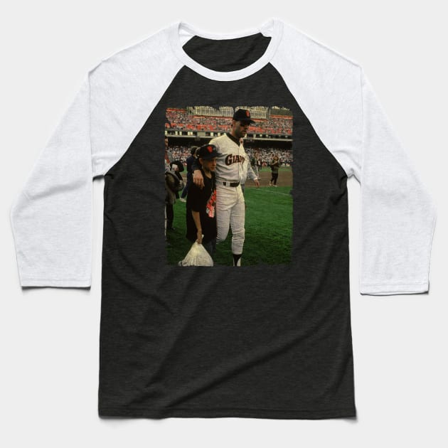 Will Clark in San Francisco Giants Baseball T-Shirt by PESTA PORA